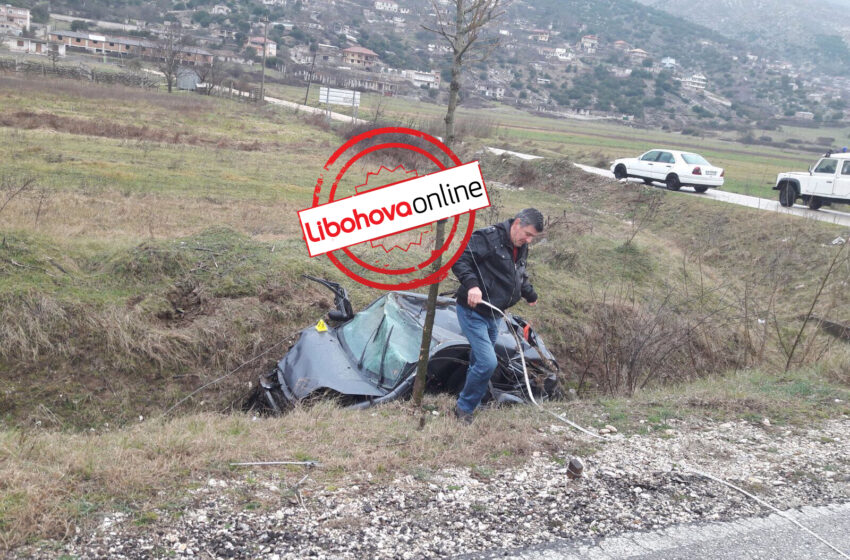 Aksidenti i rëndë me dy viktima në Grapsh, foto nga vendi i ngjarjes (FOTO)