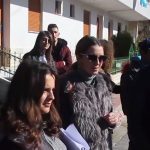 Gjirokastër, studentët e shkencave të natyrës zhvillojnë orë mësimore në masivet që rrëshqitën te ‘Kodra e Shtufit’ (VIDEO)