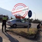Aksident në Sofratikë, përplasen dy makina (FOTO)