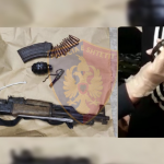 Frikë në Gjirokastër, burri i del para policisë me granatë në dorë