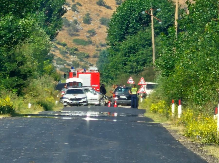 Aksident në Libohovë, dy të plagosur